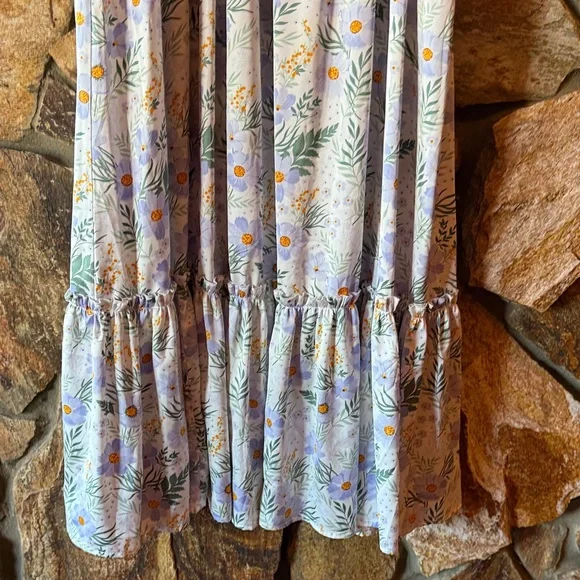 MELLODAY Floral Smocked Dress - Picture 5 of 5